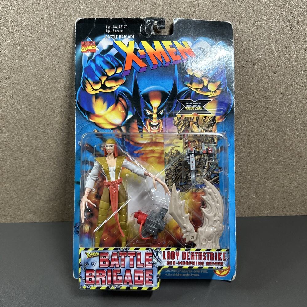 X-Men Lady Deathstrike Battle Brigade Action Figure 1996 Marvel Comics ToyBiz
